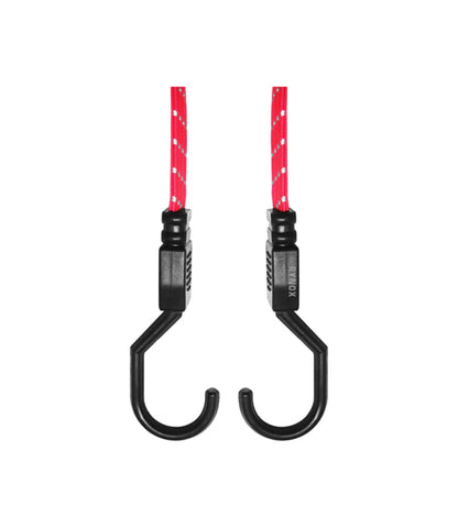 RYNOX - GRIPPER REFLECTIVE BUNGEE - PACK OF 1 - RED