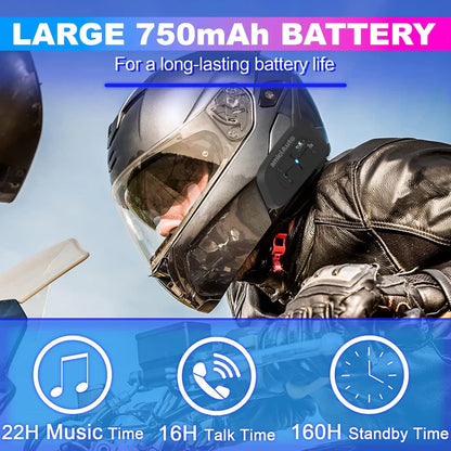 EJEAS - V7 MULTI RIDER BLUETOOTH HELMET INTERCOM