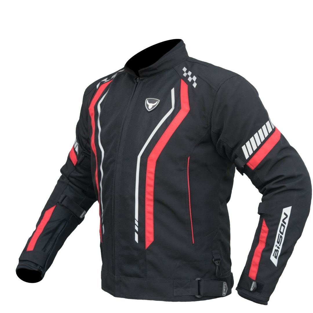 Bison - AIR PRO – BLACK RED JACKET