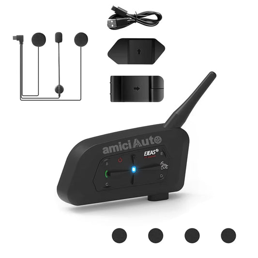 EJEAS - V7 MULTI RIDER BLUETOOTH HELMET INTERCOM
