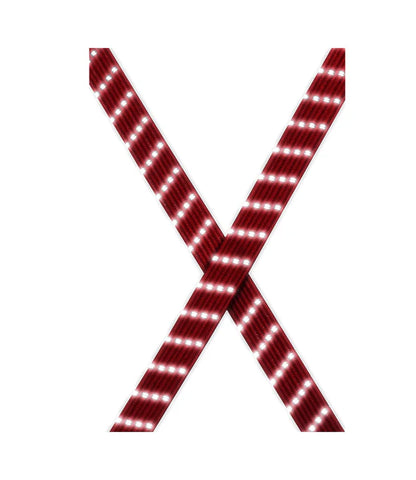 RYNOX - GRIPPER REFLECTIVE BUNGEE - PACK OF 1 - RED