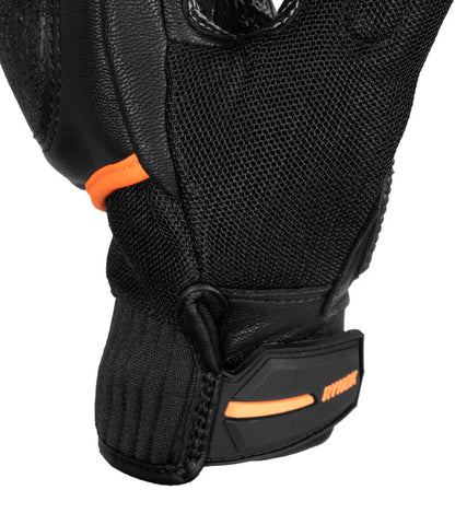 RYNOX - TORNADO PRO 4 GLOVES - BLACK ORANGE
