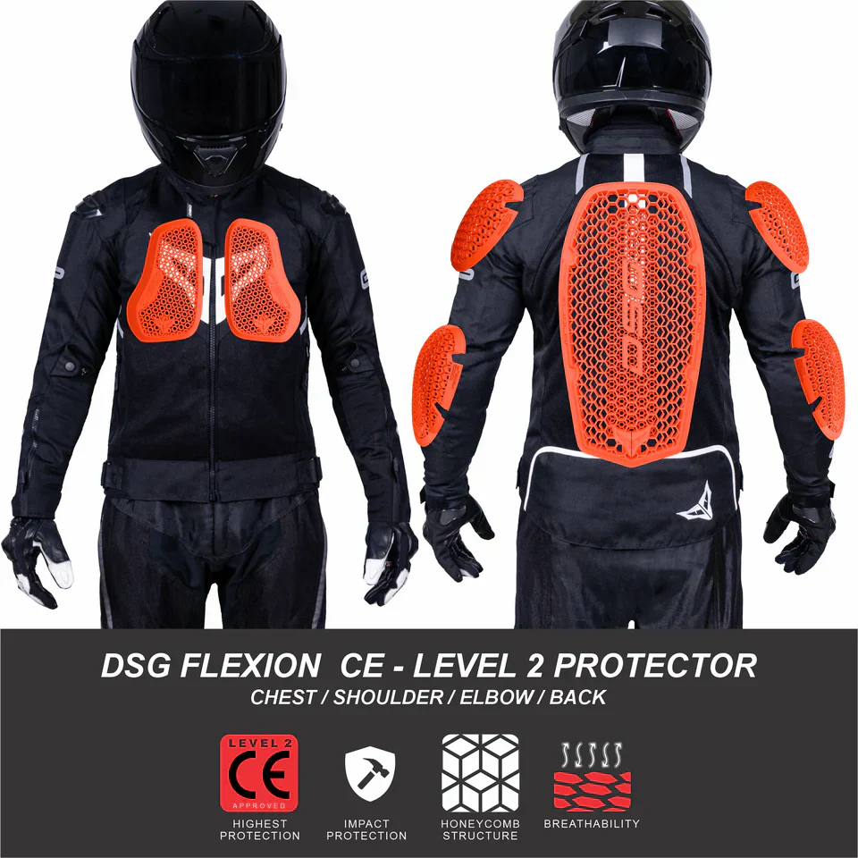 DSG - GPX RIDING JACKET Black/White