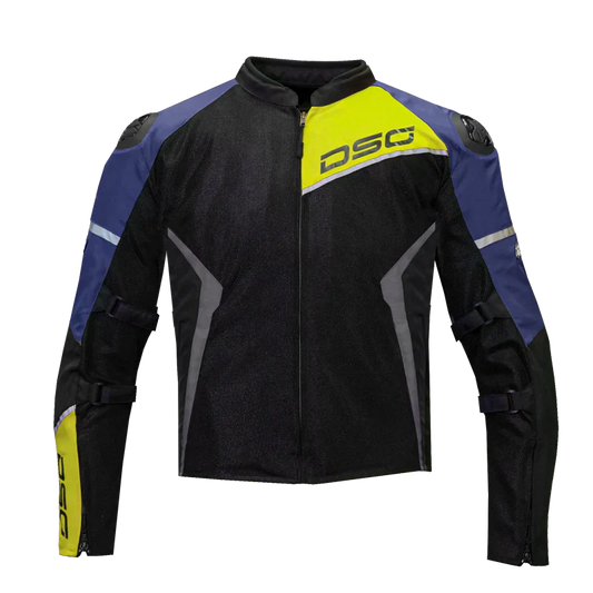 DSG Apex Air-Flow Riding Jacket Black/Blue/Neon