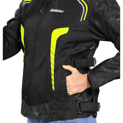 Bison - PHOENIX – HI VIZ GREEN JACKET