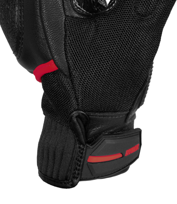 RYNOX - TORNADO PRO 4 GLOVES - BLACK RED