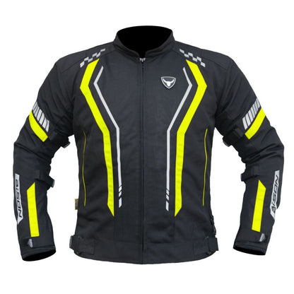 Bison - AIR PRO – BLACK HI-VIZ GREEN JACKET