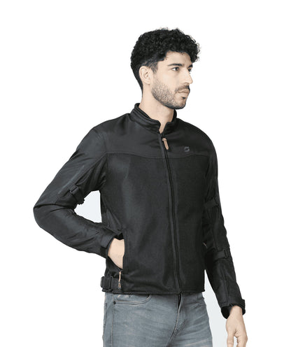 Solace - Thrift Mesh Jacket - Minima Black