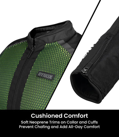 HELIUM GT 3 JACKET - BLACK HI-VIZ GREEN