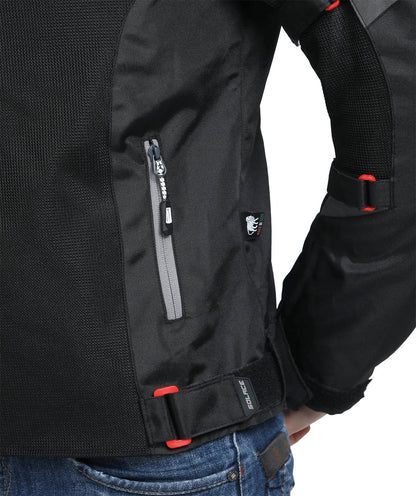 Solace - AIR-X Jacket V3 Black Red
