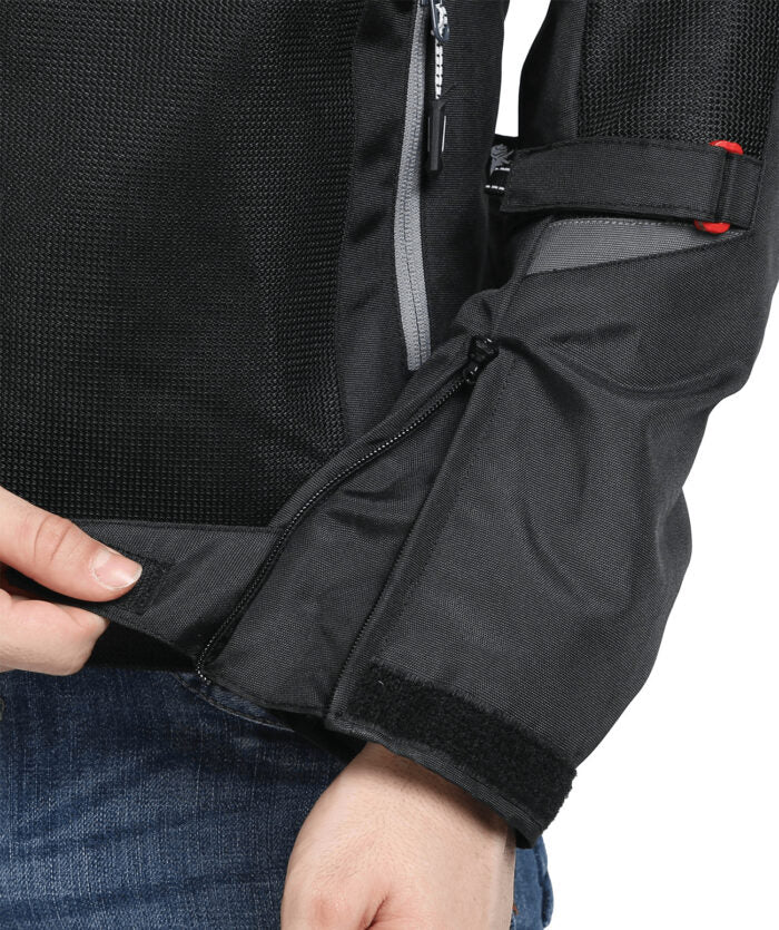 Solace - AIR-X Jacket V3 Black Red
