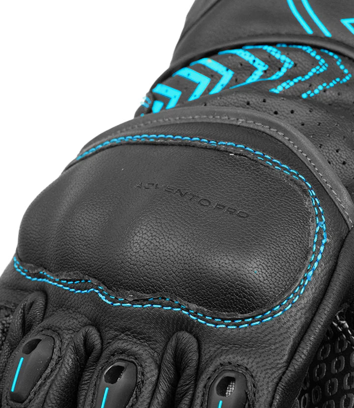 Rynox - ADVENTO PRO GLOVES - Black Blue