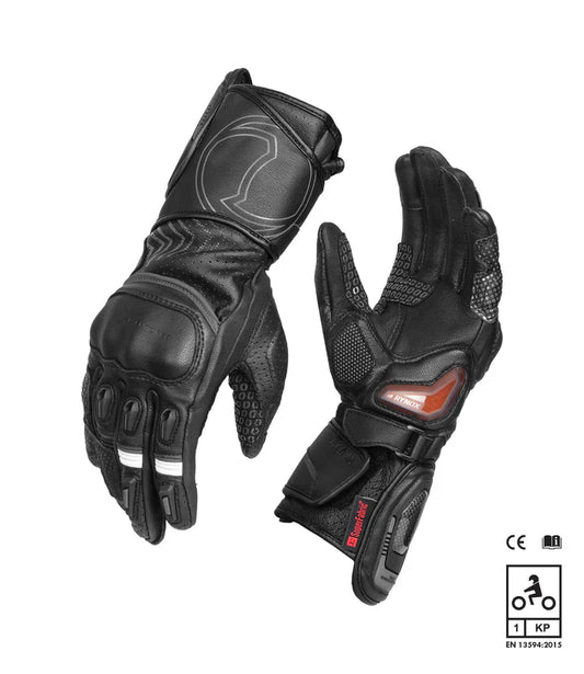 Rynox - ADVENTO PRO GLOVES - Black Grey