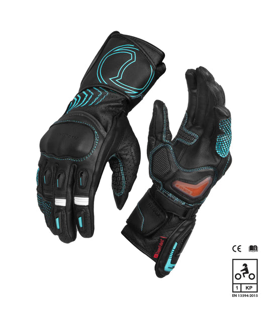 Rynox - ADVENTO PRO GLOVES - Black Blue