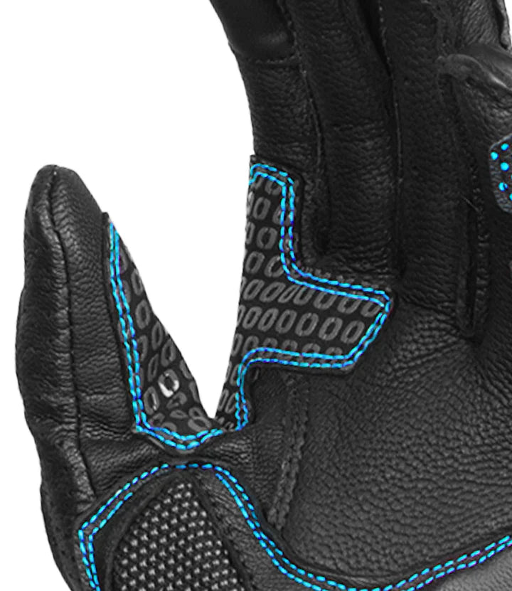 Rynox - ADVENTO PRO GLOVES - Black Blue
