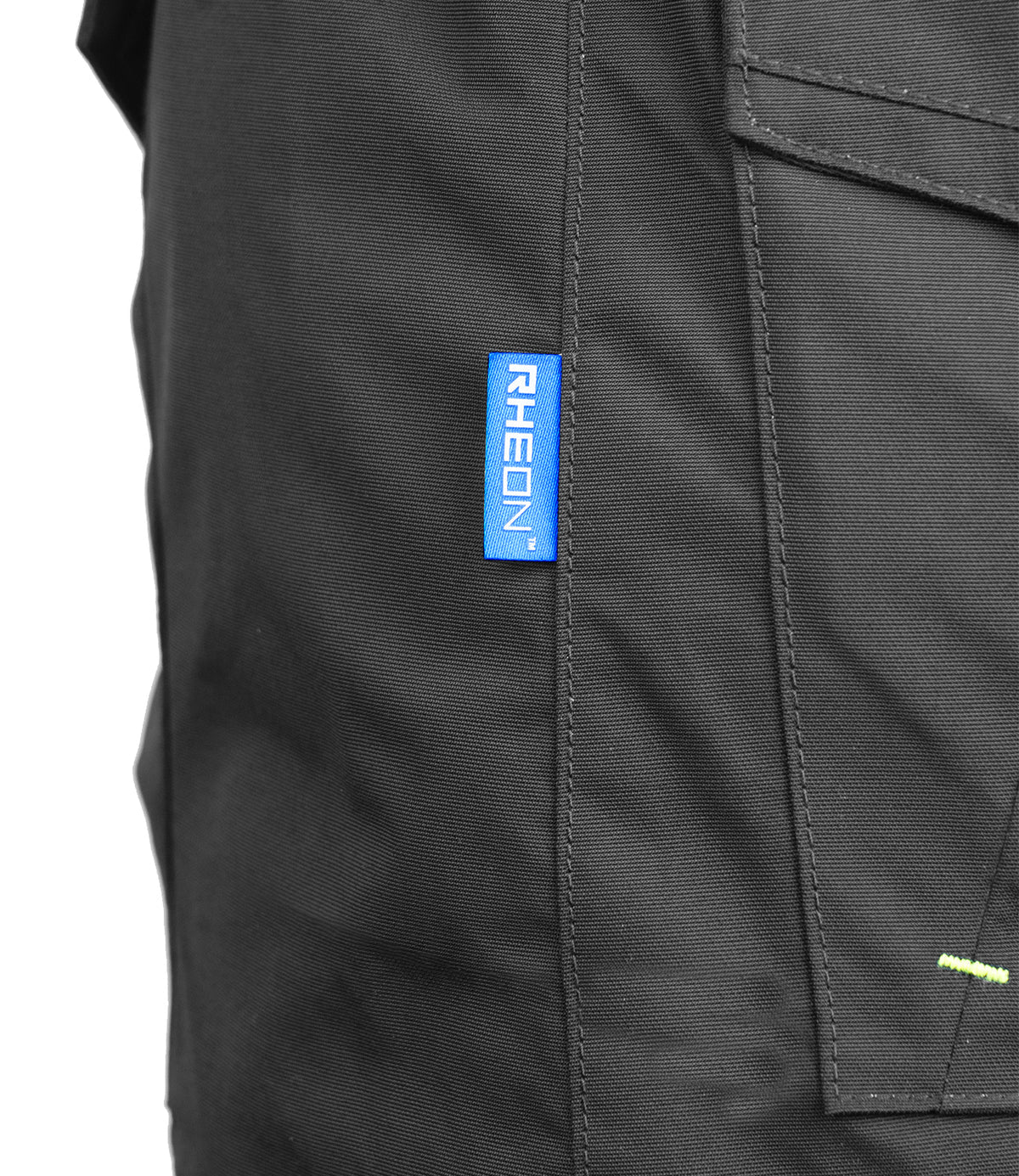 Rynox - ADVENTO PRO JACKET - Black Hi-viz green