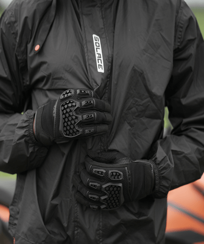 Solace - AIRX DUALSPORT CE GLOVES Black