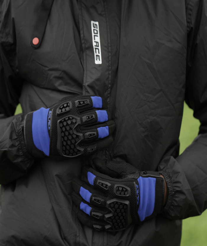 Solace - AIRX DUALSPORT CE GLOVES Blue