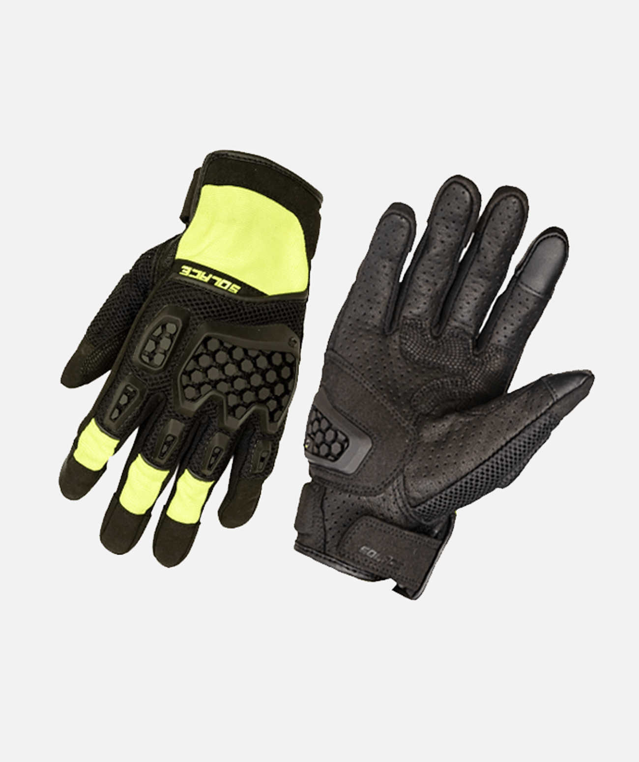 Solace - AIRX DUALSPORT CE GLOVES Neon