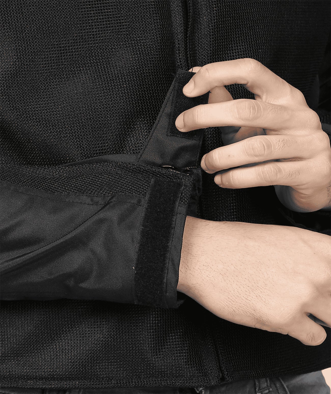 Solace - Thrift Mesh Jacket - Minima Black