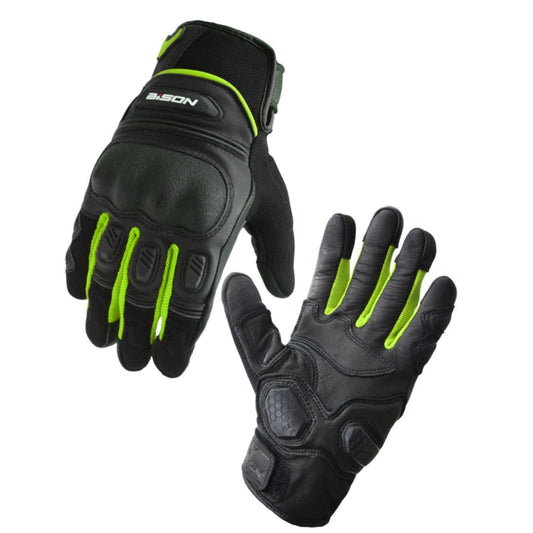 Bison - AIR PRO – BLACK RED GLOVES