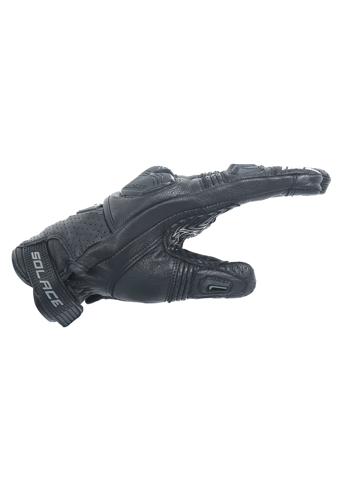 Solace - Hobo Semi-Gauntlet Gloves Black