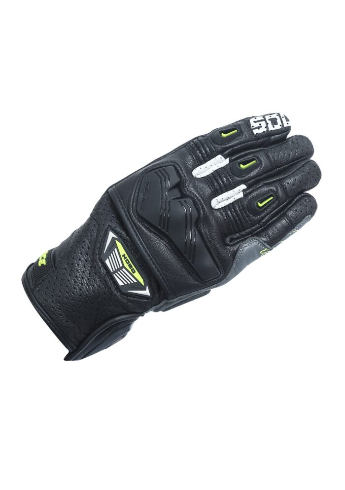 Solace - Hobo Semi-Gauntlet Gloves Black/Neon