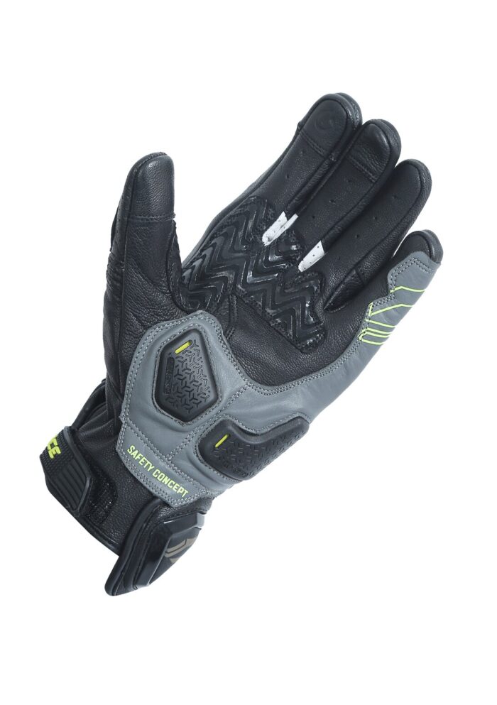 Solace - Hobo Semi-Gauntlet Gloves Black/Neon