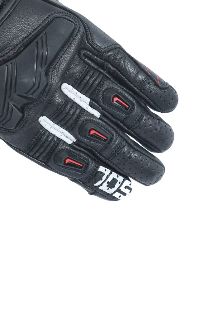 Solace - Hobo Semi-Gauntlet Gloves Black/Red