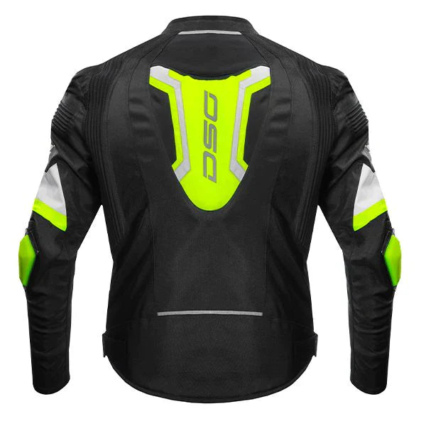 DSG - Race Pro V2 Jacket Black/Fluo Yellow