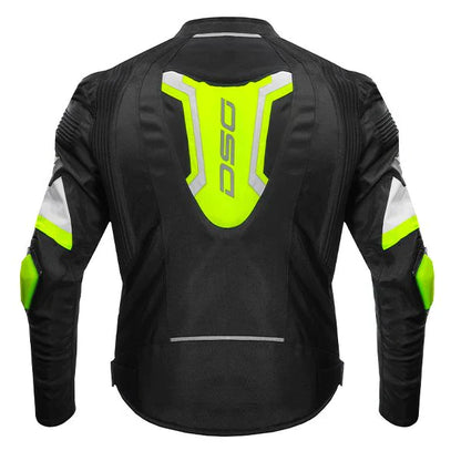 DSG - Race Pro V2 Jacket Black/Fluo Yellow