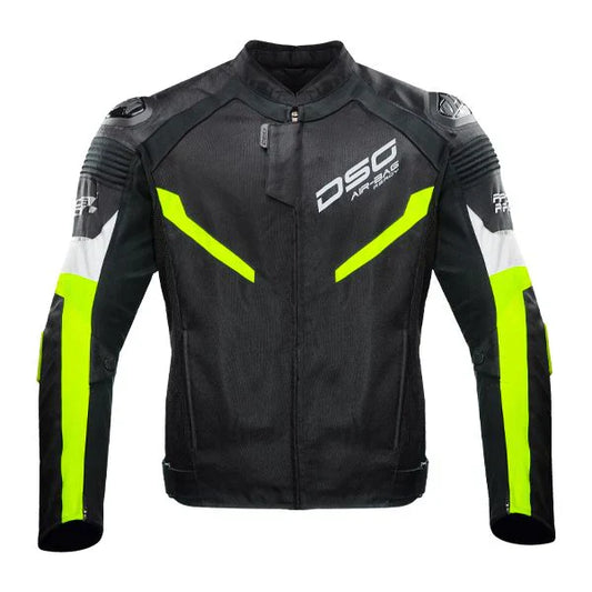 DSG - Race Pro V2 Jacket Black/Fluo Yellow