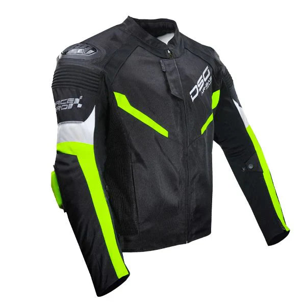 DSG - Race Pro V2 Jacket Black/Fluo Yellow