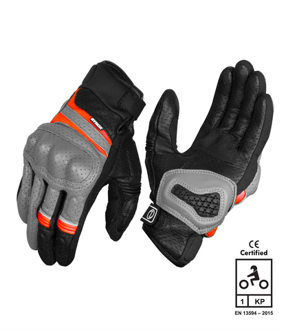 Rynox - AIR GT GLOVES - Grey Orange