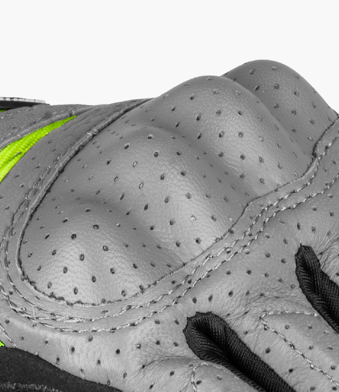 Rynox - AIR GT GLOVES - Grey Hi-Viz Green