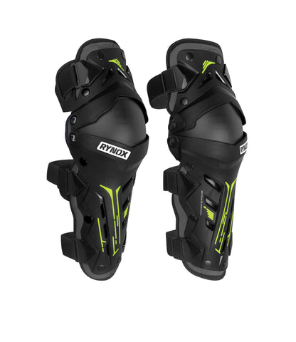 Rynox - BASTION BIONIC KNEE GUARDS - Black Hi-Viz