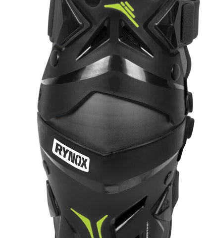 Rynox - BASTION BIONIC KNEE GUARDS - Black Hi-Viz