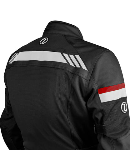 Rynox - STEALTH AIR PRO JACKET - Black Red