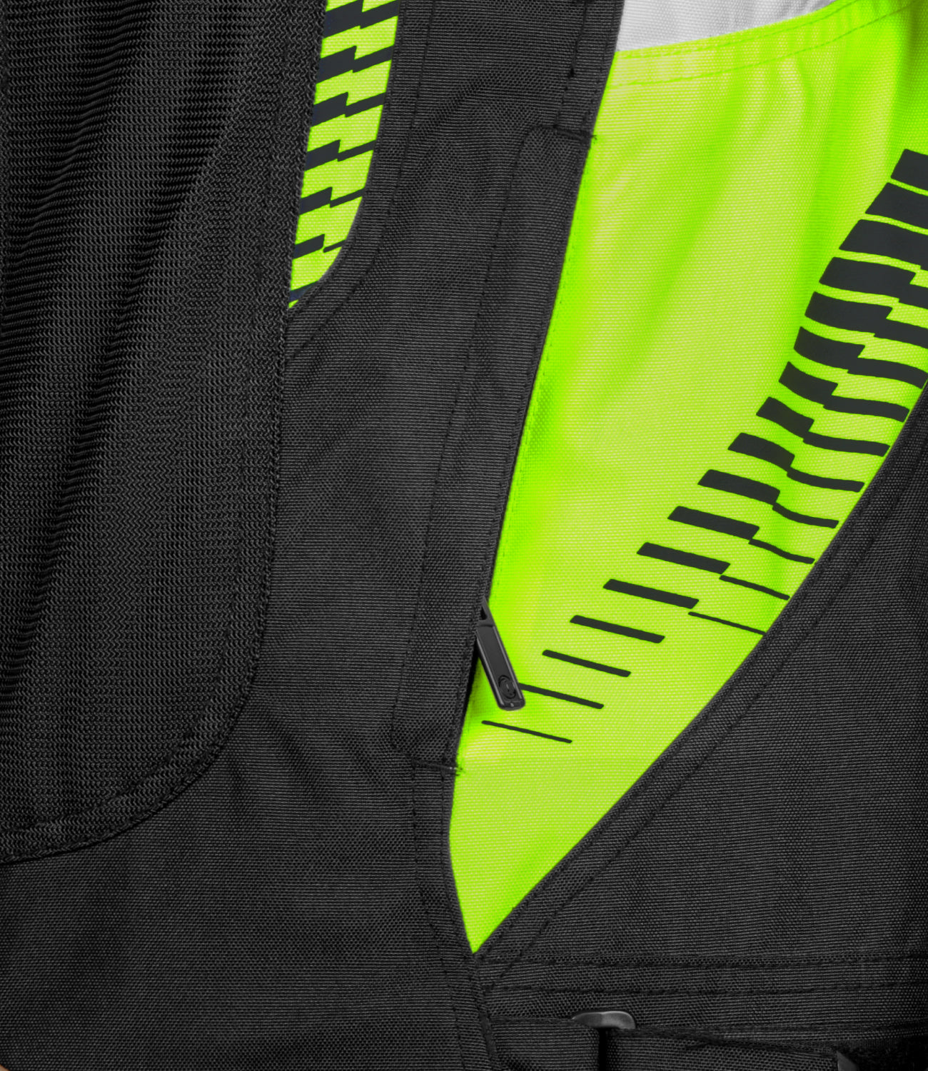 Rynox - TORNADO PRO 4 JACKET - Black Hi-Viz Green