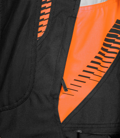 Rynox - TORNADO PRO 4 JACKET - Black Orange