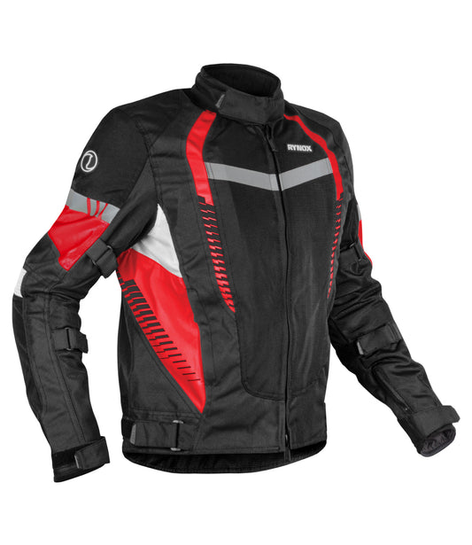 Rynox - TORNADO PRO 4 JACKET - Black Red