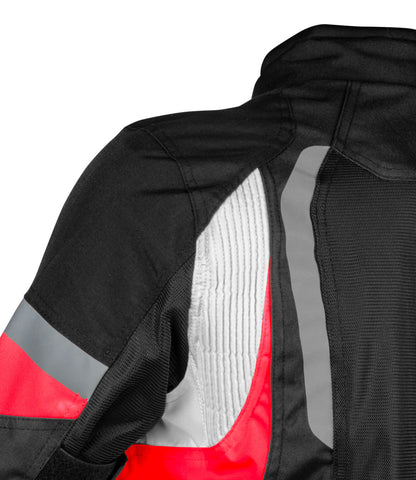 Rynox - TORNADO PRO 4 JACKET - Black Red