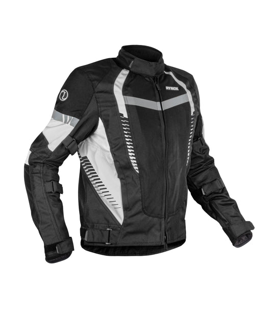 Rynox - TORNADO PRO 4 JACKET - Black White