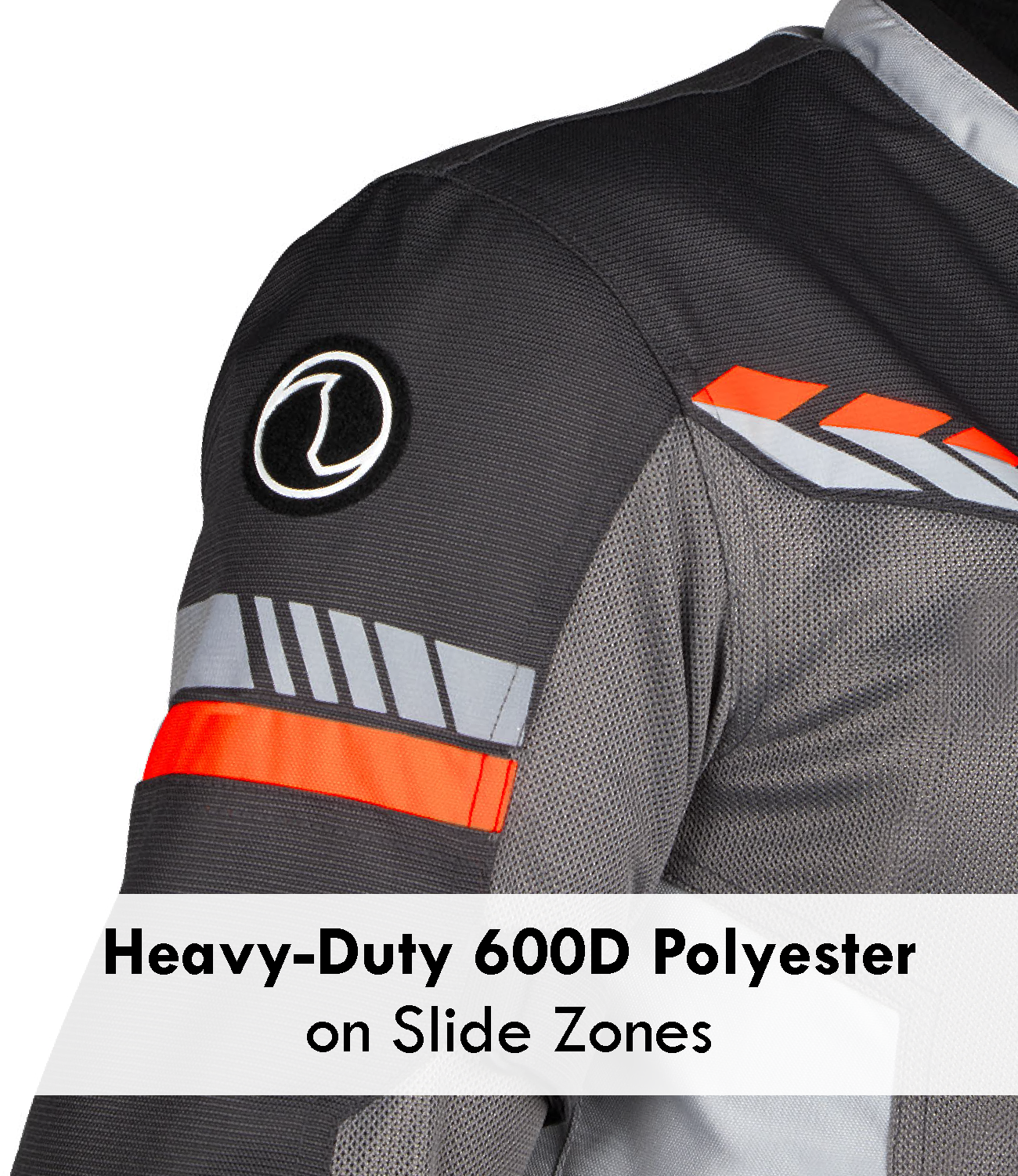 Rynox - AIR GT 4 JACKET - Grey Hi-Viz Orange