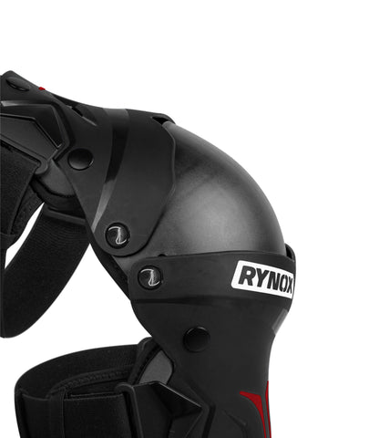 Rynox - BASTION BIONIC KNEE GUARDS - Black Hi-Viz