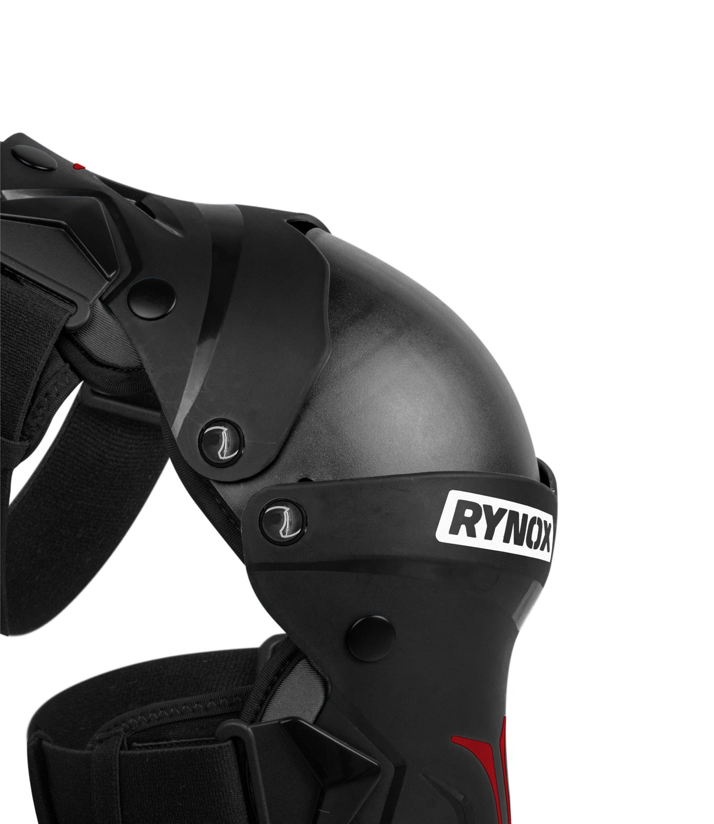 Rynox - BASTION BIONIC KNEE GUARDS - Black Red
