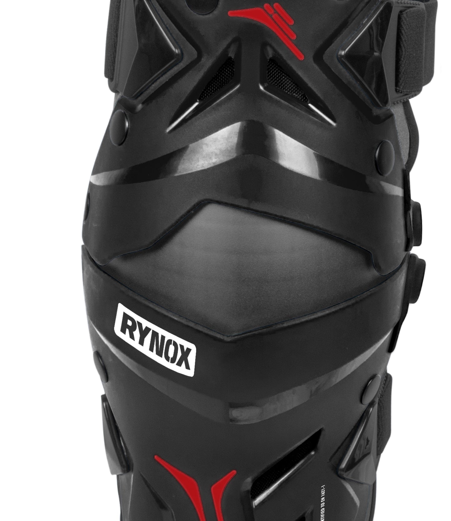 Rynox - BASTION BIONIC KNEE GUARDS - Black Hi-Viz
