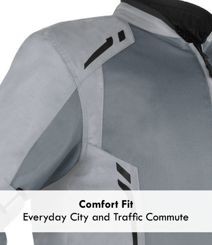 Rynox - CYPHER GT JACKET - Light Grey