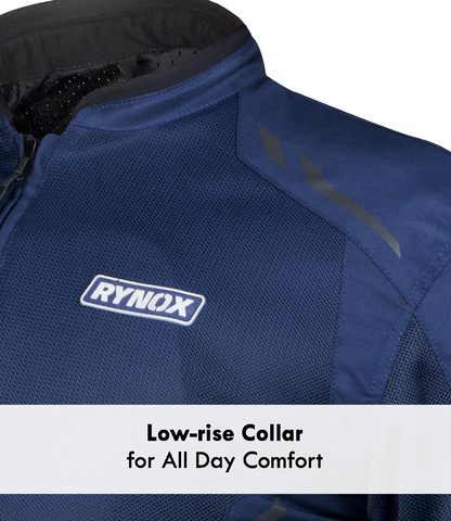 Rynox - CYPHER GT JACKET - Navy Blue