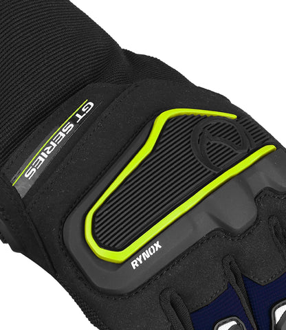 Rynox - HELIUM GT 2 GLOVES - Black Hi-Viz Green